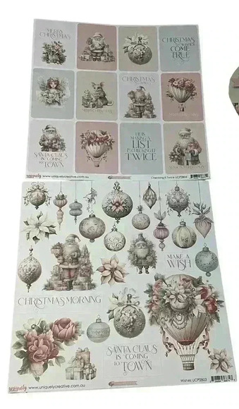 NWT Lot of Christmas themed crafting / scrapbook items in packaging - Picture 5 of 5